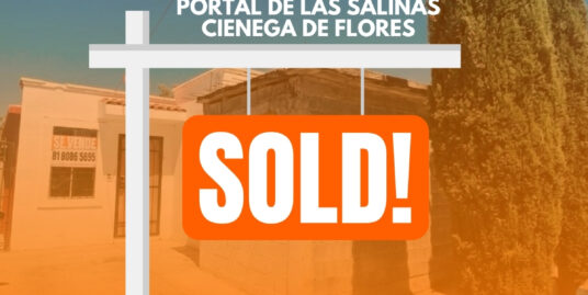 Casa en Venta Portal de las Salinas, Cienega de Flores